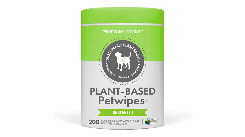 Petkin Plant Based Pet Wipes 200 Pack