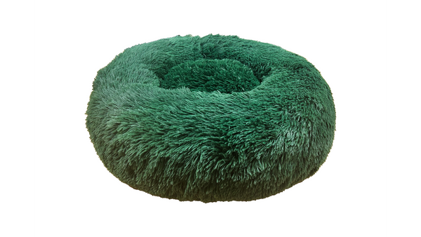 Brooklands Deluxe Calming Pet Bed Forest Green Small