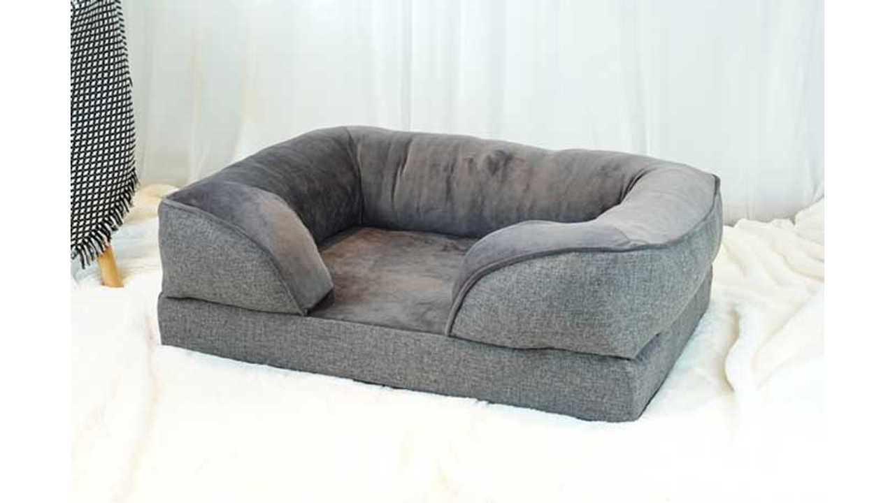 Brooklands Orthopedic Sofa Bed Grey 120x89cm