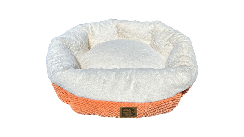 Brooklands Cozy Round Bed Apricot 53cm
