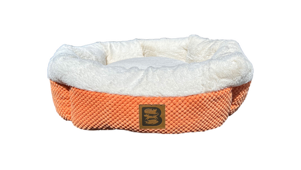 Brooklands Cozy Round Bed Apricot 53cm