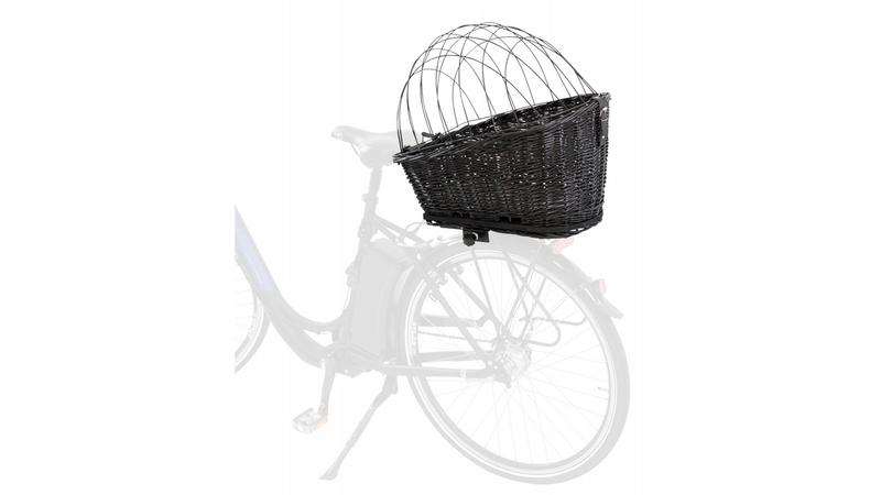 Bicycle Pet Basket with Lattice for Bike Rack