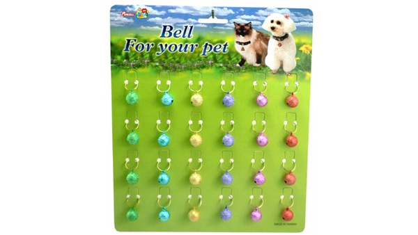 Cat Bells Glitter 12mm Single
