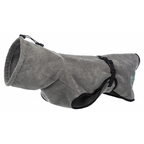 Bathrobe for Dogs Grey