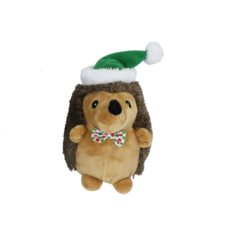 Xmas Hedgehog Dog Toy