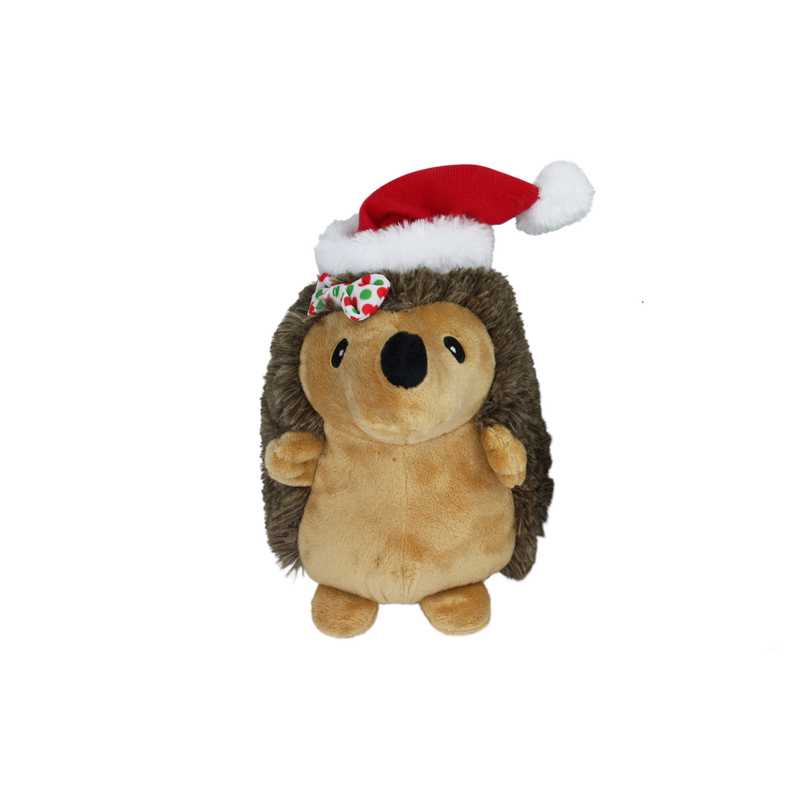 Xmas Hedgehog Dog Toy