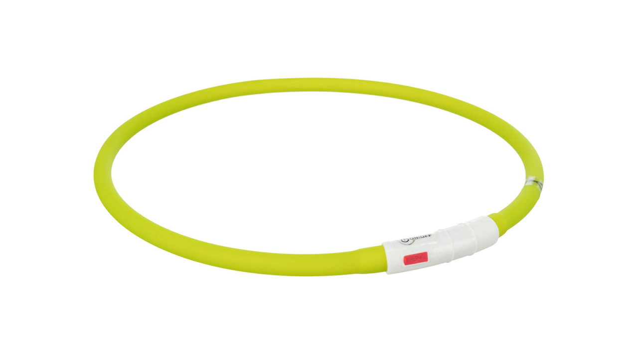 Trixie Dog LED Light Band 70cm - Green XS-XL