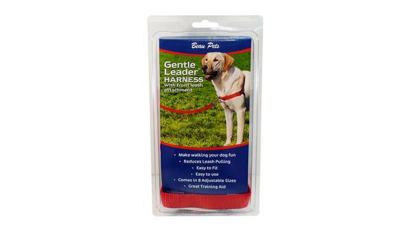 Gentle Leader Front Lead Harness Red