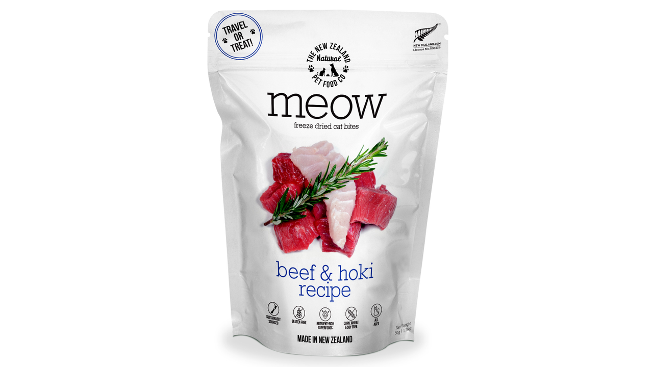 Meow Beef & Hoki 50G