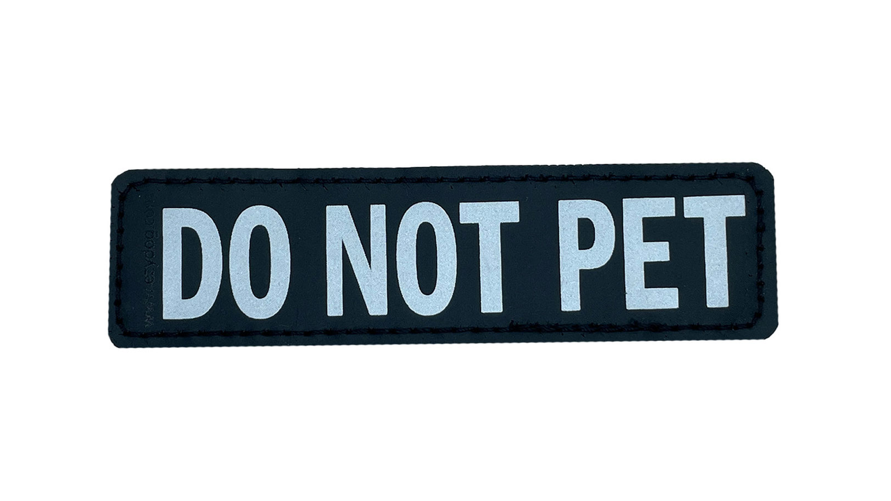 EzyDog Side Patch 'DO NOT PET'