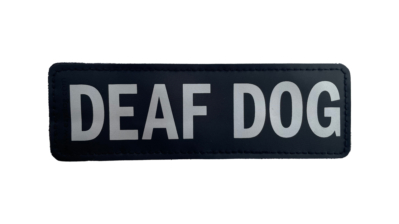 EzyDog Side Patch 'DEAF DOG'