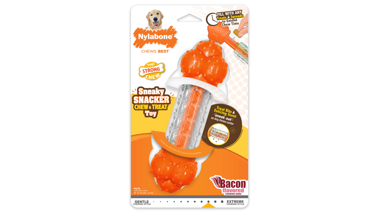 Nylabone Sneaky Snacker Chew & Treat Toy Giant