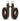 STC English Style Spur Straps - Equine Horse Wear - Black / 95mm-Black / 130mm-Brown / 95mm-Brown / 130mm