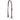 STC Fort Worth Dahlia Split Ear Headstall - White Buckstich