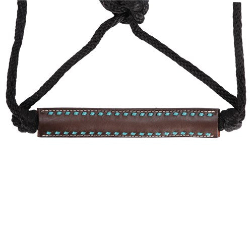 STC Fort Worth Hosa Rope and Leather Halter