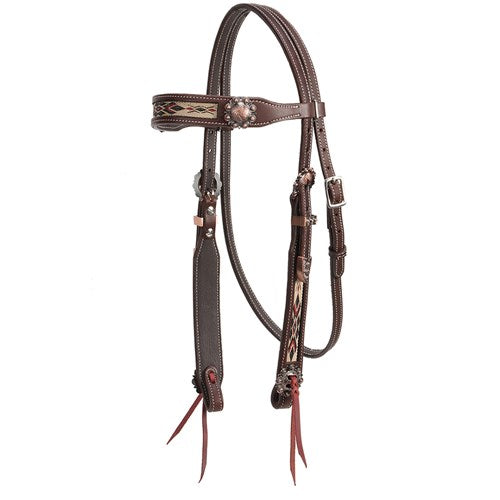 STC Fort Worth Navajo Brow Headstall