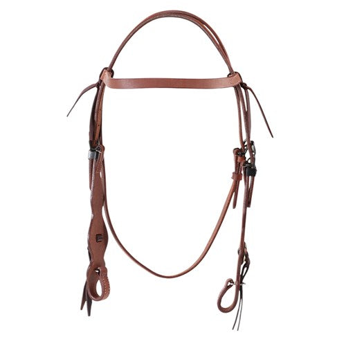 STC Fort Worth Oily Headstall with German Buckle - Harness