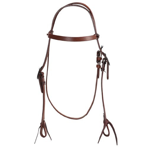 STC Fort Worth Oily Headstall with Single Buckle - Harness