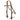 STC Fort Worth Straight Browband Headstall - Equine Horse Wear - Chestnut-Harness