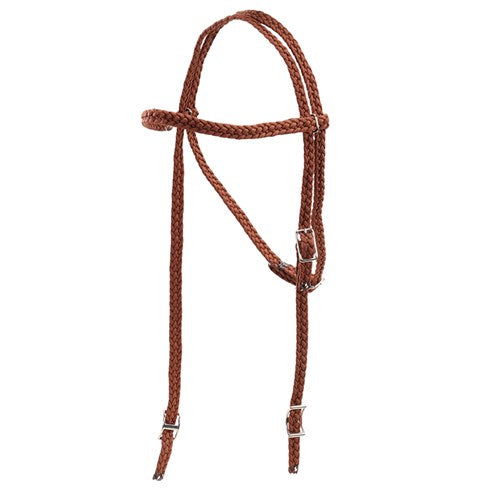 STC Supreme Western Headstall with Braided Browband