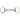 STC Thick Hollow Eggbutt Bit With Flat Rings - Equine Horse Wear - Cob 12.5cm-Full 13.5cm