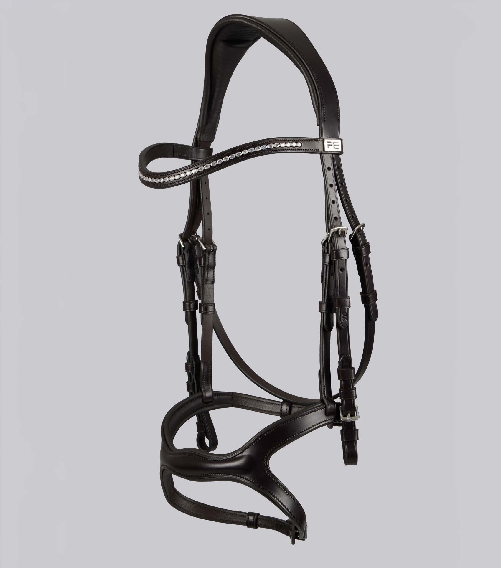 Premier Equine San Paolo Anatomical Bridle Brown