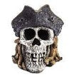 Scales And Tails Pirate Skull Ornament - Fish Tank Decorations - Default Title