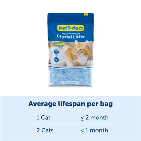 Scoopfree Premium Fresh Crystal Litter 3.6kg