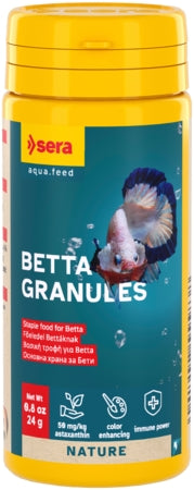 Sera Betta Granules - Fish Tank Food - 50ml / 24g