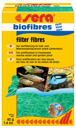 Sera Biofibres Fine - Fish Tank Filter Media - 40g