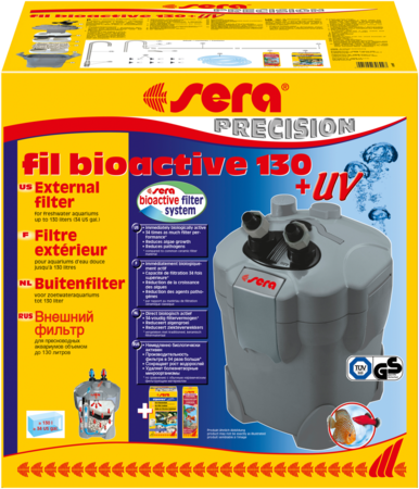 Sera Fil Bioactive Canister Filter UVC 130L - Fish Tank Filters, Powerheads & Wavemakers - Default Title