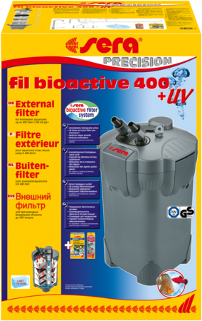 Sera Fil Bioactive Canister Filter UVC 400L - Fish Tank Filters, Powerheads & Wavemakers - Default Title