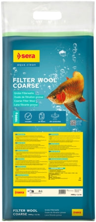 Sera Filterwool Coarse 1kg - Fish Tank Filter Media - Default Title