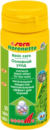 Sera Florenette Tablet - Fish Tank Health & Water Treatments - 24 Tablets-50 Tablets