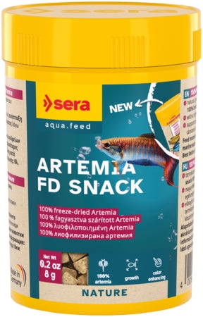 Sera Freeze-Dried Artemia - Fish Tank Food - 100ml / 8g