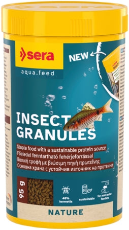 Sera Insect Granules - Fish Tank Food - 100ml / 36g-250ml / 95g-1000 / 410g