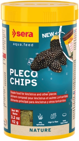 Sera Pleco Chips - Fish Tank Food - 100ml / 36g-250ml / 92g-1000ml / 380g
