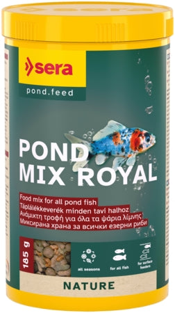 Sera Pond Mix Royal - Pond Food - 1000ml / 185g-3.8L / 600g-10L / 2kg