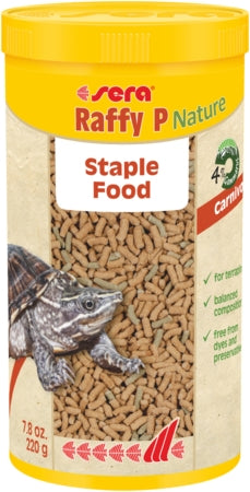Sera Raffy P Natural Turtle Staple Food - Reptile Food - 250ml / 55g-1000ml / 220g-3800ml / 850g-10L / 2.35kg