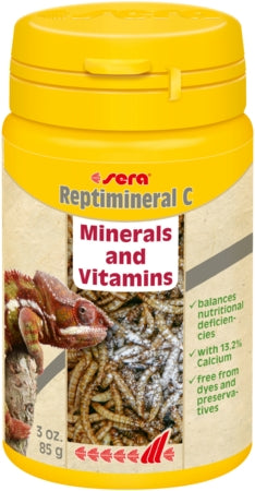 Sera Reptimineral C - Reptile Health & Wellbeing - 100ml / 85g