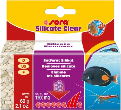 Sera Silicate Clear - Fish Tank Filter Media - 60g-500g