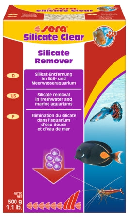 Sera Silicate Clear - Fish Tank Filter Media - 60g-500g