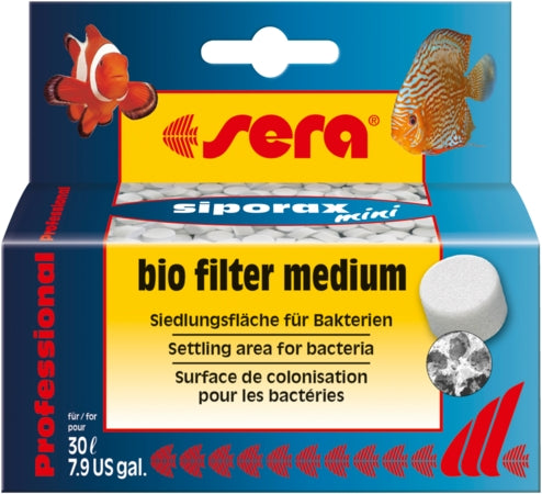 Sera Siporax Mini Professional - Fish Tank Filter Media - 35g-500ml / 130g-1000ml  / 270g