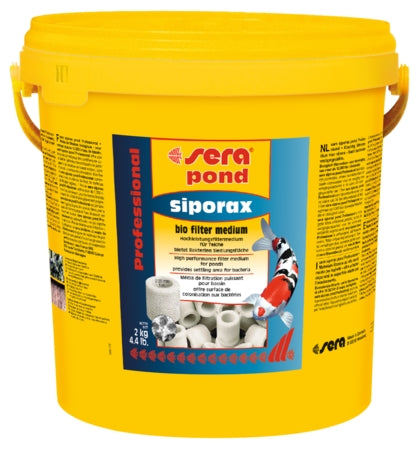 Sera Siporax Professional Pond 25mm - Pond Filter Media - 10L / 2kg