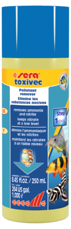 Sera Toxivec - Fish Tank Health & Water Treatments - 250ml-500ml-2500ml
