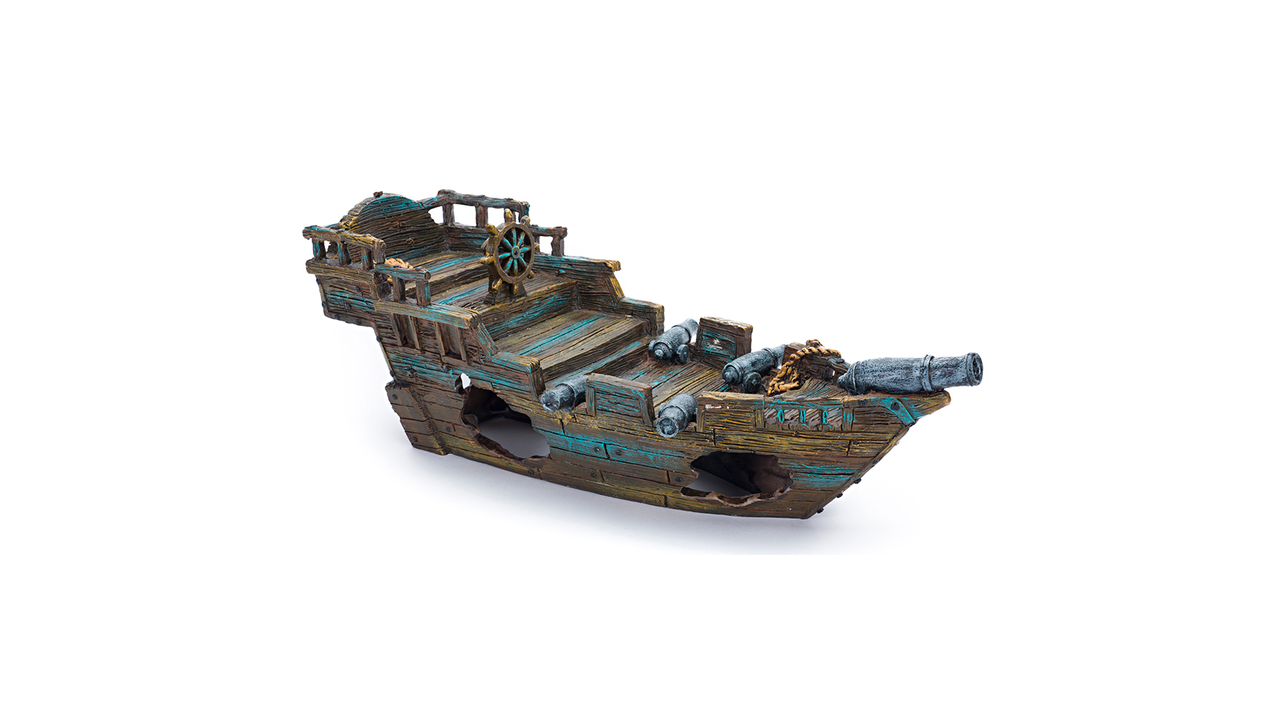 Shipwreck Small - Fish Tank Decorations 