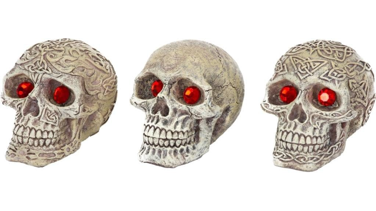 Skull-Gazer - Assorted Styles - Fish Tank Decorations 