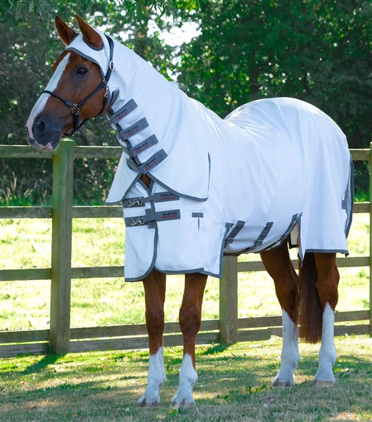 Premier Equine Sweet Itch Buster Fly Rug with Belly Flap