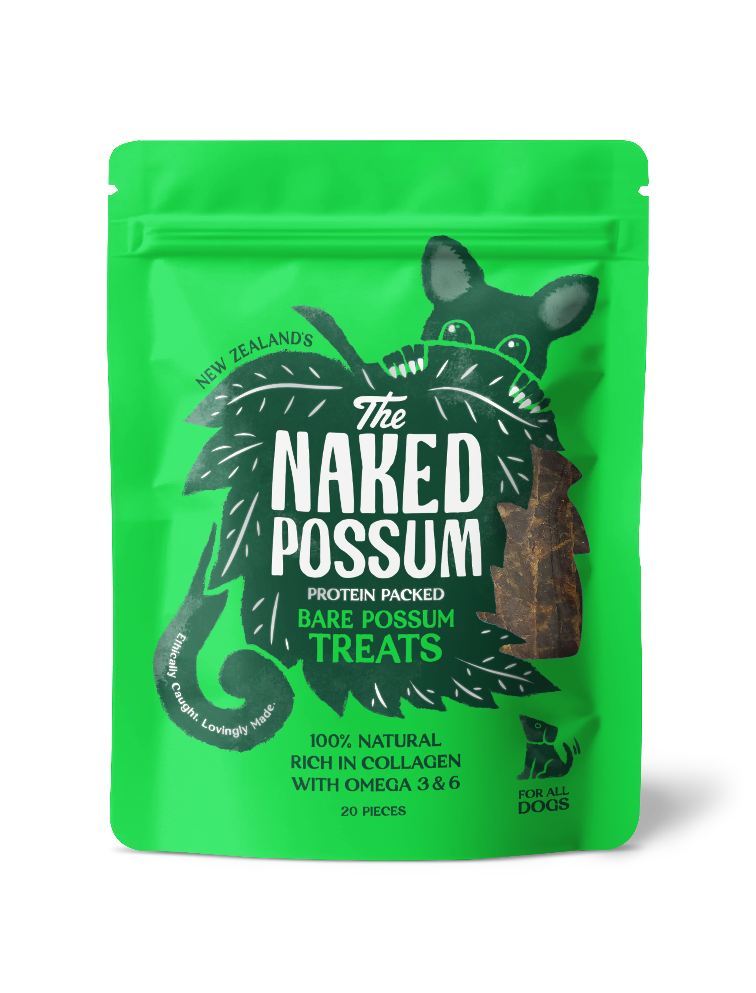 The Naked Possum Dog Treats 20 Pack - Dog Treats - Default Title