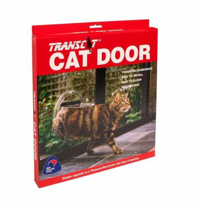 Transcat Clear Perspex Cat Door